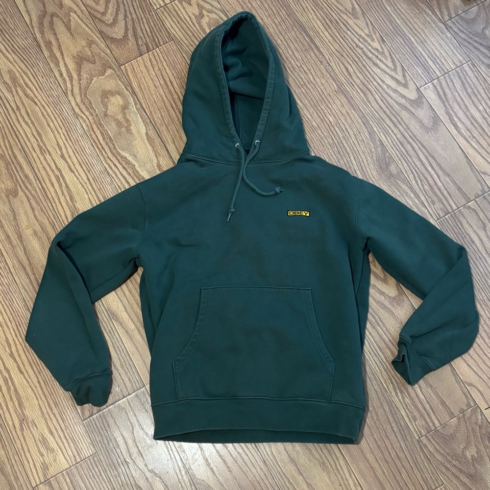 Obey Forest Green Hoodie